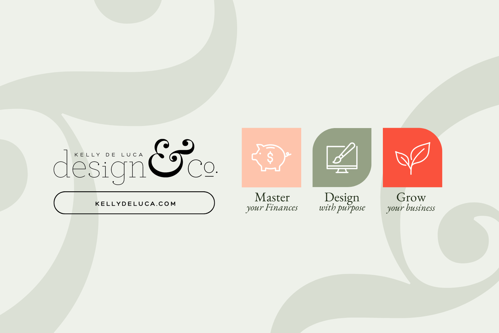 Brand Showcase : Identity for Kelly De Luca Design & Co.